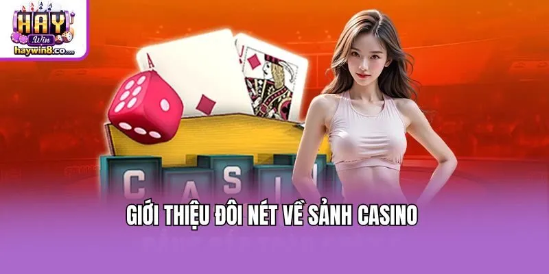 Giới thiệu đôi nét về sảnh casino 